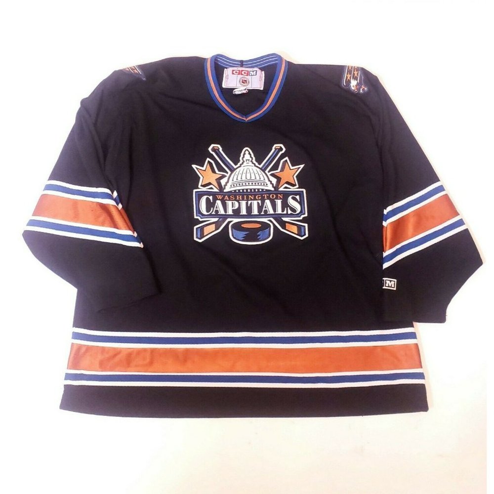 VTG CCM WASHINGTON CAPITALS NHL XXL Hockey JERSEY
